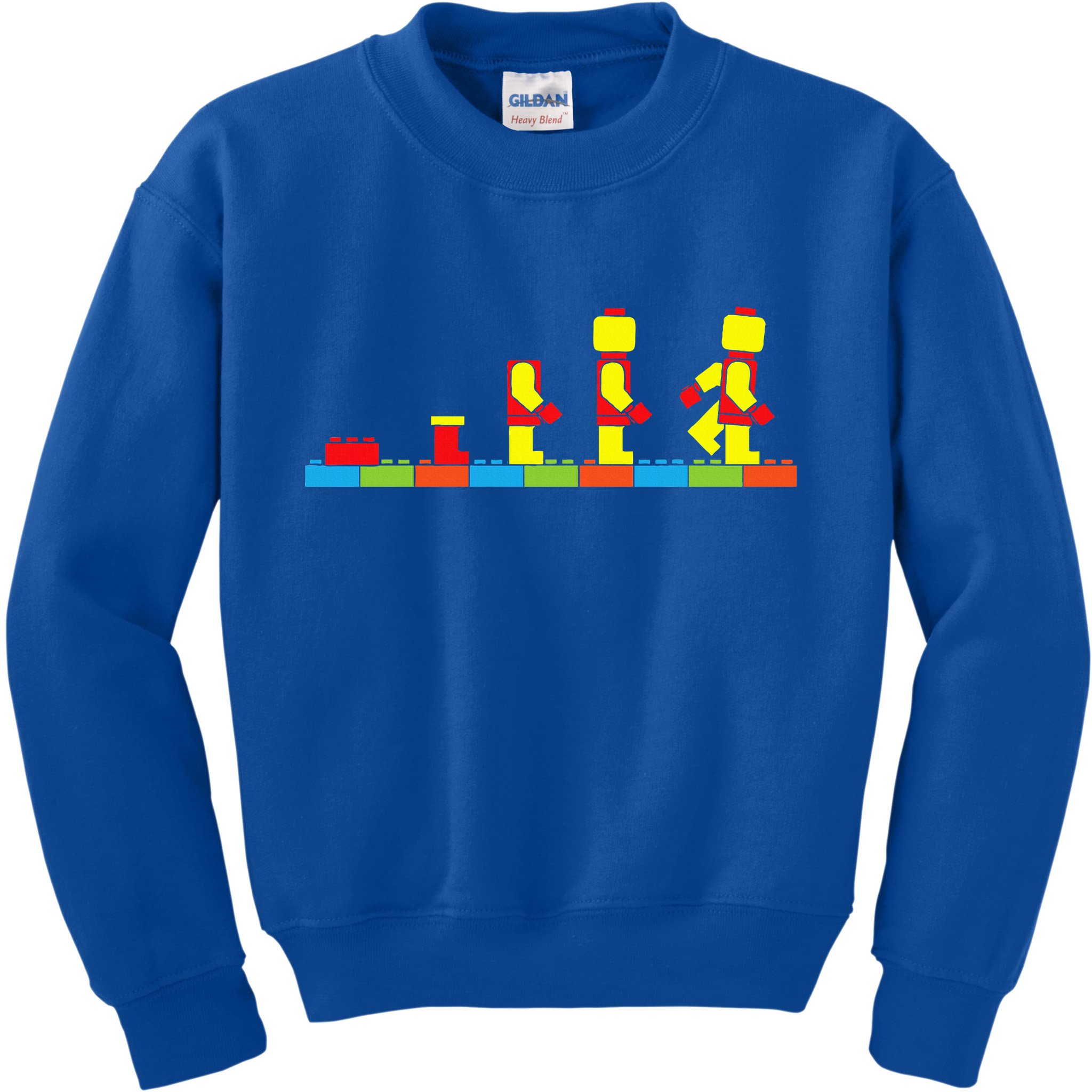Bricks Evolution Master Builder Blocks Kids Sweatshirt