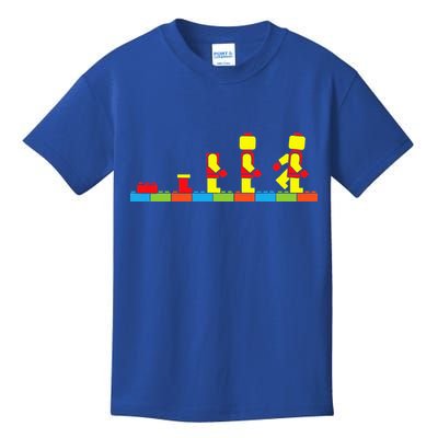 Bricks Evolution Master Builder Blocks Kids T-Shirt