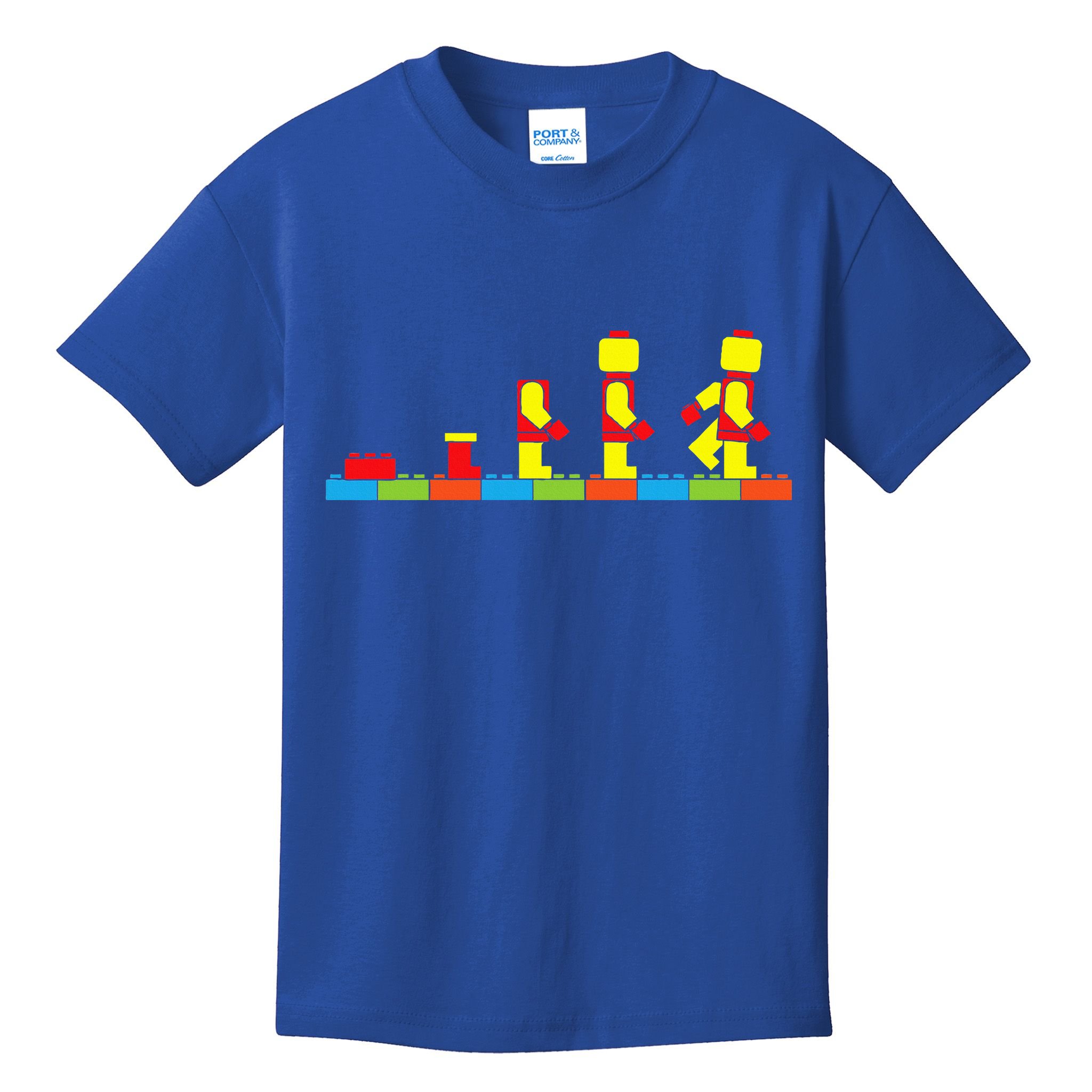 Bricks Evolution Master Builder Blocks Kids T-Shirt