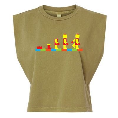 Bricks Evolution Master Builder Blocks Garment-Dyed Women's Muscle Tee