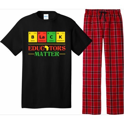 Black Educators Matter Black Month History Juneteenth Gift Pajama Set