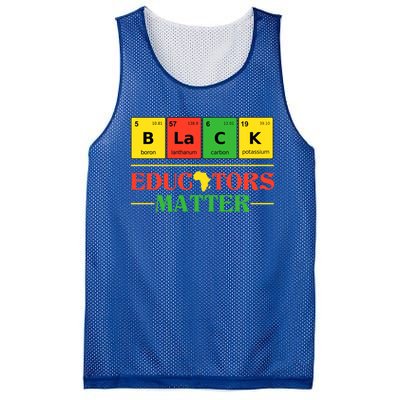 Black Educators Matter Black Month History Juneteenth Gift Mesh Reversible Basketball Jersey Tank