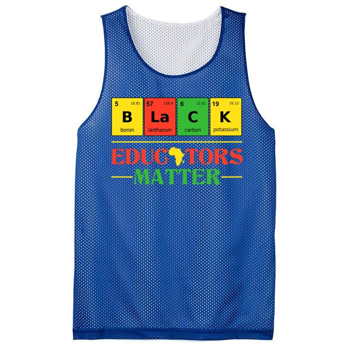 Black Educators Matter Black Month History Juneteenth Gift Mesh Reversible Basketball Jersey Tank