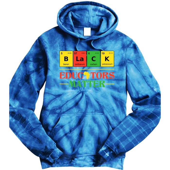 Black Educators Matter Black Month History Juneteenth Gift Tie Dye Hoodie