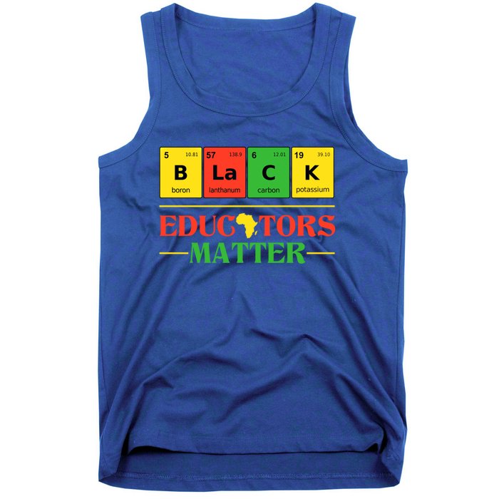 Black Educators Matter Black Month History Juneteenth Gift Tank Top