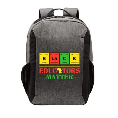 Black Educators Matter Black Month History Juneteenth Gift Vector Backpack