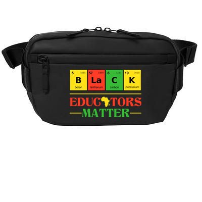 Black Educators Matter Black Month History Juneteenth Gift Crossbody Pack