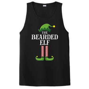 Bearded Elf Matching Family Group Christmas Party Elf PosiCharge Competitor Tank