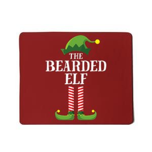 Bearded Elf Matching Family Group Christmas Party Elf Mousepad