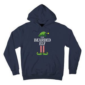 Bearded Elf Matching Family Group Christmas Party Elf Tall Hoodie