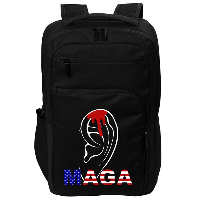 Bleeding Ears Maga Usa Pro Trump Impact Tech Backpack