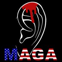 Bleeding Ears Maga Usa Pro Trump Flatbill Hat