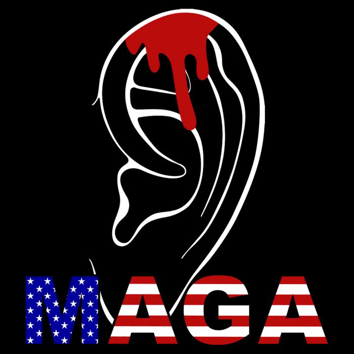 Bleeding Ears Maga Usa Pro Trump Flatbill Hat