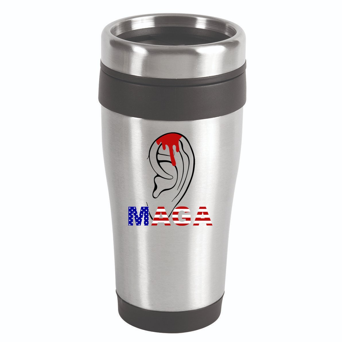 Bleeding Ears Maga Usa Pro Trump 16oz Travel Tumbler