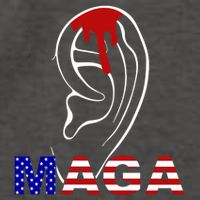 Bleeding Ears Maga Usa Pro Trump Vector Backpack