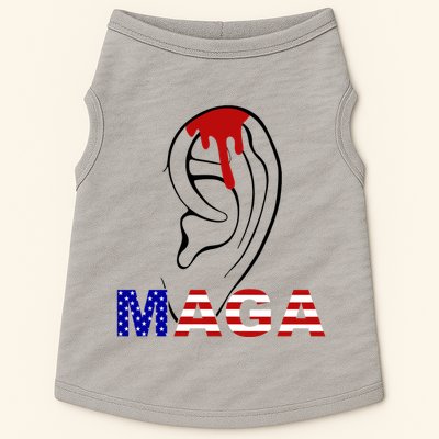 Bleeding Ears Maga Usa Pro Trump Doggie Tank