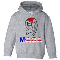 Bleeding Ears Maga Usa Pro Trump Toddler Hoodie