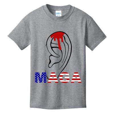 Bleeding Ears Maga Usa Pro Trump Kids T-Shirt