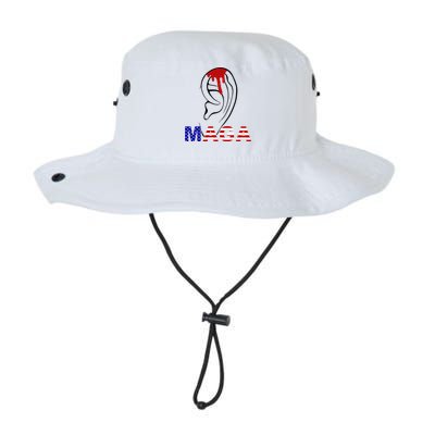 Bleeding Ears Maga Usa Pro Trump Legacy Cool Fit Booney Bucket Hat