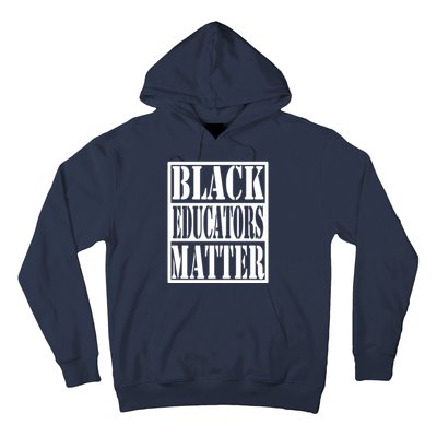 Black Educators Matter Teacher Black History Month Hoodie