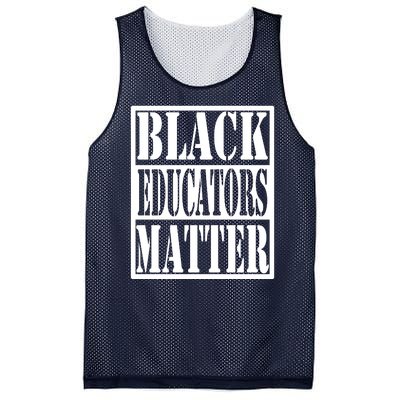 Black Educators Matter Teacher Black History Month Mesh Reversible Basketball Jersey Tank