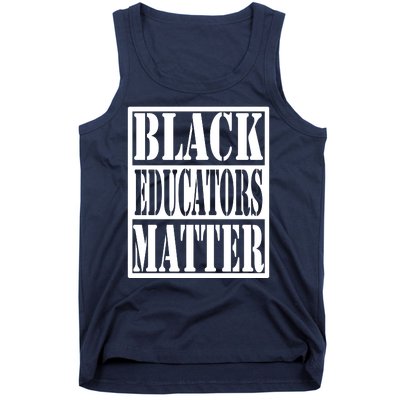 Black Educators Matter Teacher Black History Month Tank Top