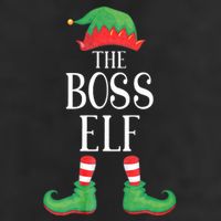 Boss Elf Matching Group Xmas Funny Family Christmas 11oz C Handle Ceramic Mug