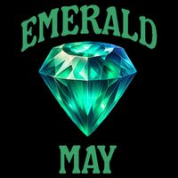 Birthstone Emerald May Emerald Green Jewel Inspired Art Button