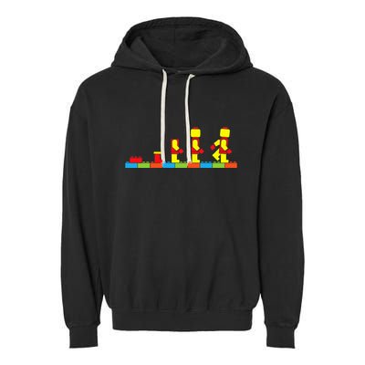 Bricks Evolution Master Builder Building Blocks Garment-Dyed Fleece Hoodie