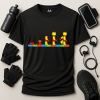 Bricks Evolution Master Builder Building Blocks Performance Shirt