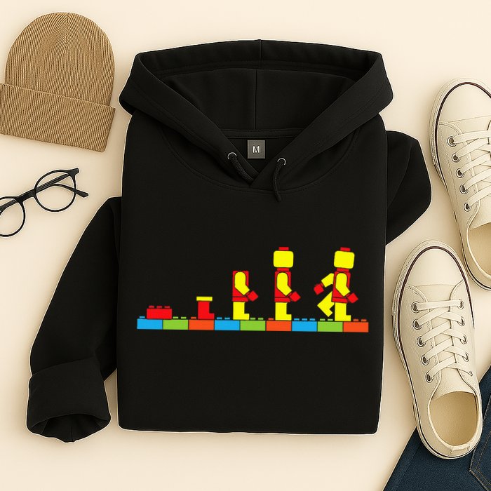 Bricks Evolution Master Builder Building Blocks Hoodie