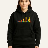 Bricks Evolution Master Builder Building Blocks Hoodie
