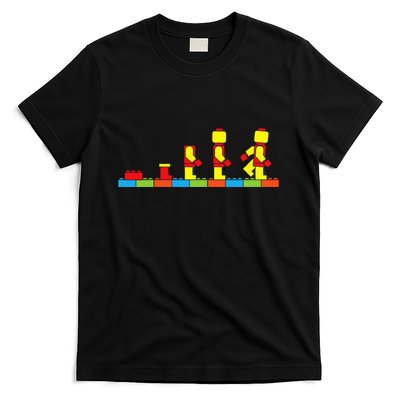 Bricks Evolution Master Builder Building Blocks T-Shirt