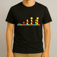 Bricks Evolution Master Builder Building Blocks T-Shirt