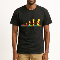 Bricks Evolution Master Builder Building Blocks Tall T-Shirt