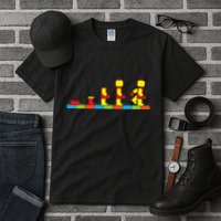 Bricks Evolution Master Builder Building Blocks Tall T-Shirt