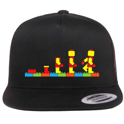 Bricks Evolution Master Builder Building Blocks Flatbill Hat