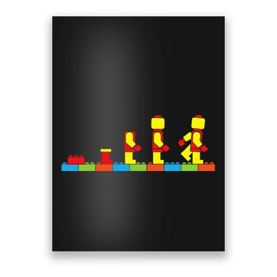 Bricks Evolution Master Builder Building Blocks Poster