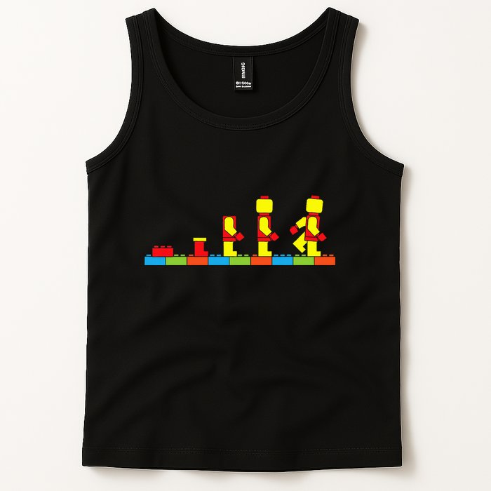 Bricks Evolution Master Builder Building Blocks Tank Top