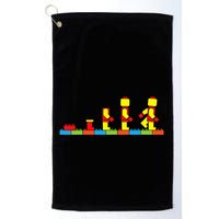 Bricks Evolution Master Builder Building Blocks Golf Towel