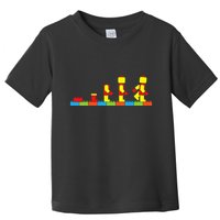 Bricks Evolution Master Builder Building Blocks Toddler T-Shirt