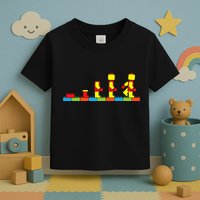 Bricks Evolution Master Builder Building Blocks Toddler T-Shirt