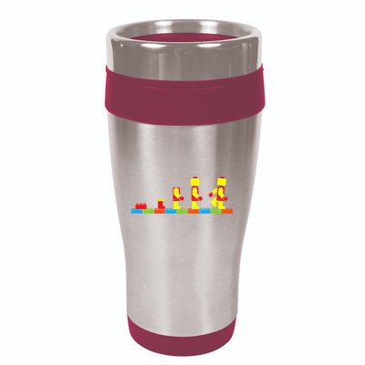 Bricks Evolution Master Builder Building Blocks 16oz Travel Tumbler