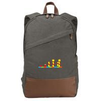Bricks Evolution Master Builder Building Blocks Cotton Canvas Backpack