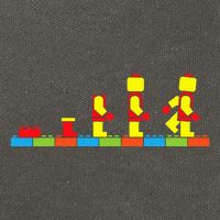 Bricks Evolution Master Builder Building Blocks Cotton Canvas Backpack