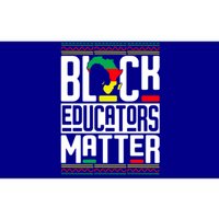 Black Educators Matter Teacher Black History Juneteenth Gift Bumper Sticker