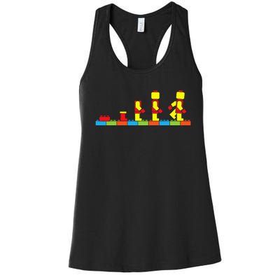 B.ricks E.volution Master B.uilder Building Blocks Women's Racerback Tank