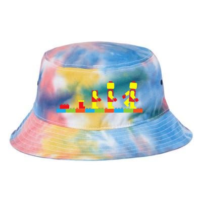 Bricks Evolution Master Builder Building Blocks Tie Dye Newport Bucket Hat