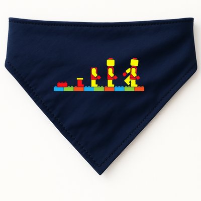 Bricks Evolution Master Builder Building Blocks USA-Made Doggie Bandana