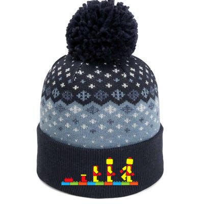 Bricks Evolution Master Builder Building Blocks The Baniff Cuffed Pom Beanie